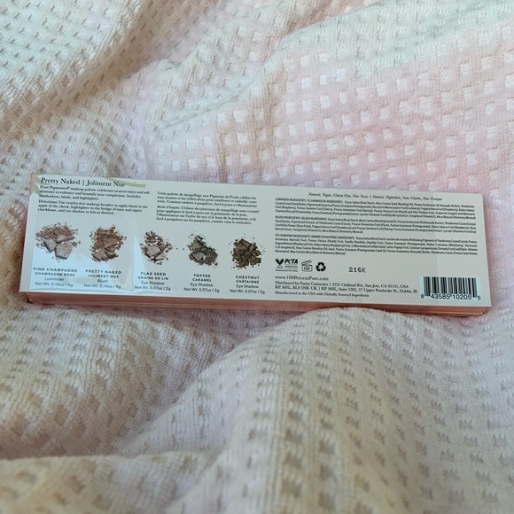 NWT 100% Pure Fruit Pigmented® Pretty Naked Palette - Picture 8 of 8